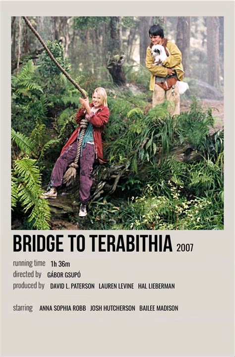 Bridge To Terabithia Printable